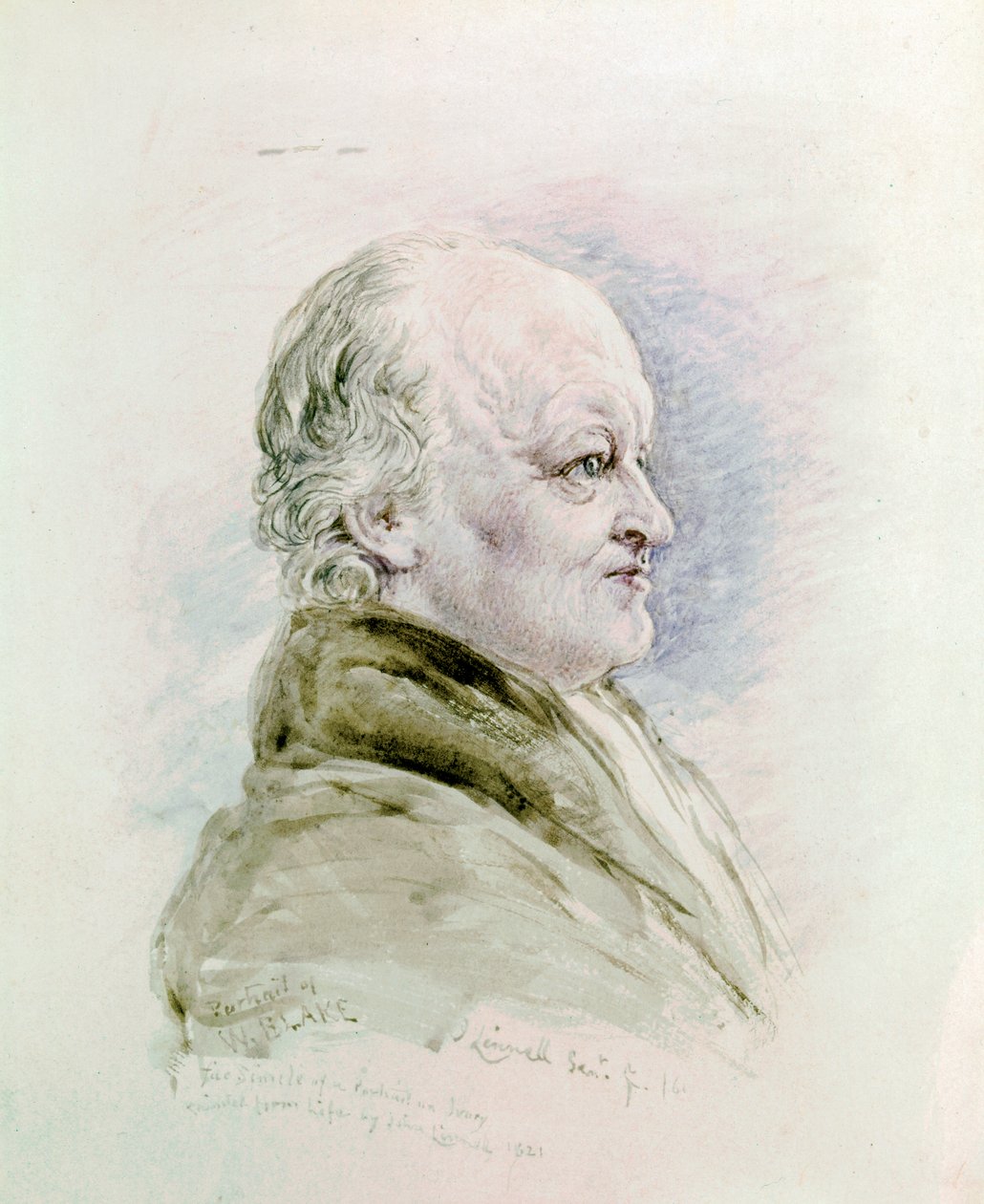 William BLAKE, Retrato de John Linnell