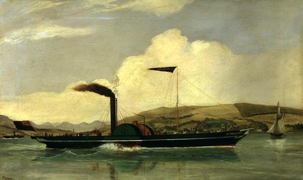 O "Soberano" do Paddlesteamer de John Livingstone