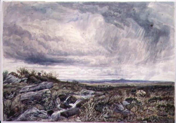 Tempo chuvoso, Bettws-y-Coed de John Lloyd Bond