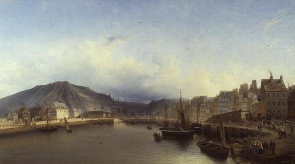 A Ponte em Cherbourg de John Louis Petit