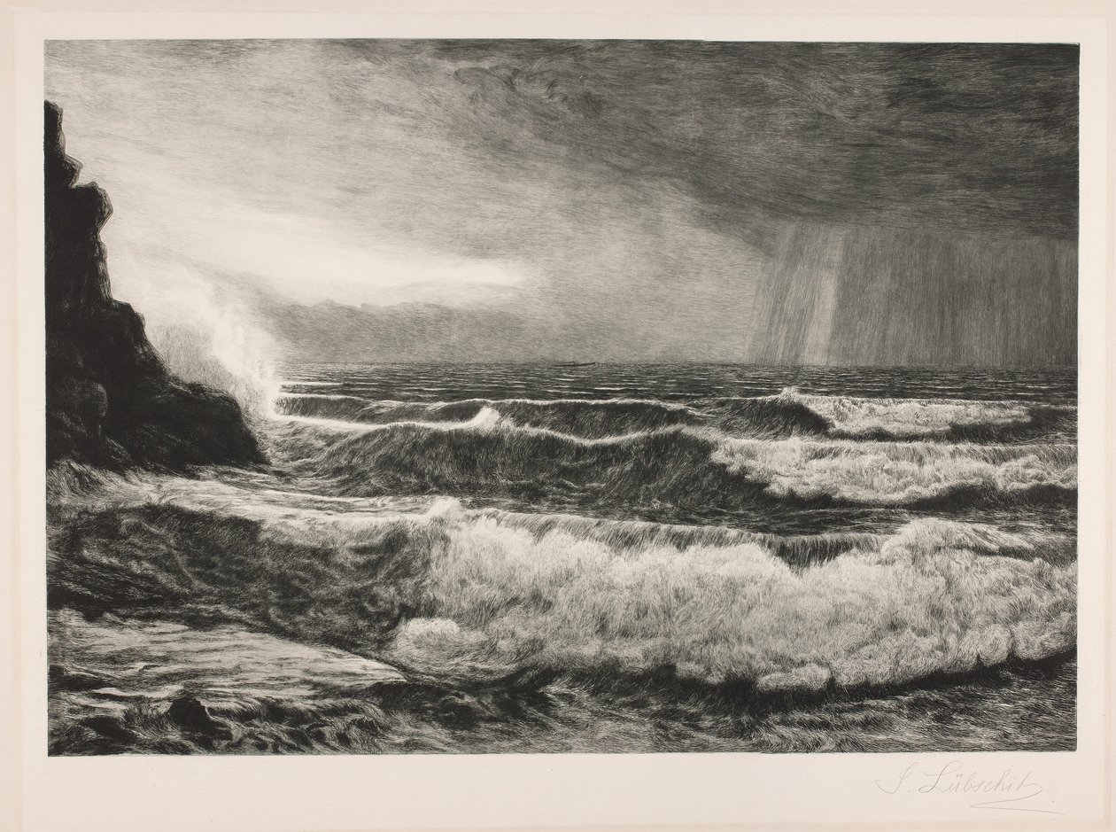 Surfar em Bornholm de John Lübschitz