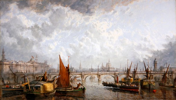 Uma vista da Somerset House, St. Paul
