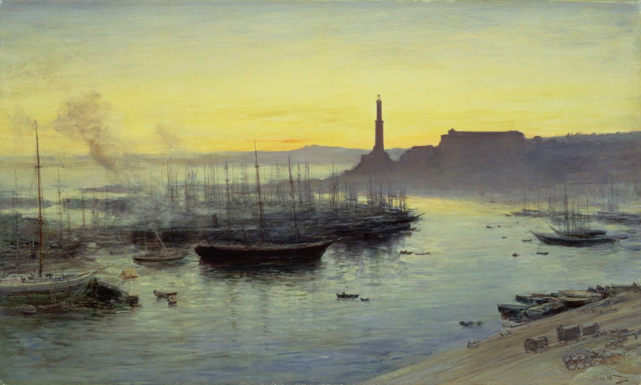 Gênova, 1904 de John MacWhirter