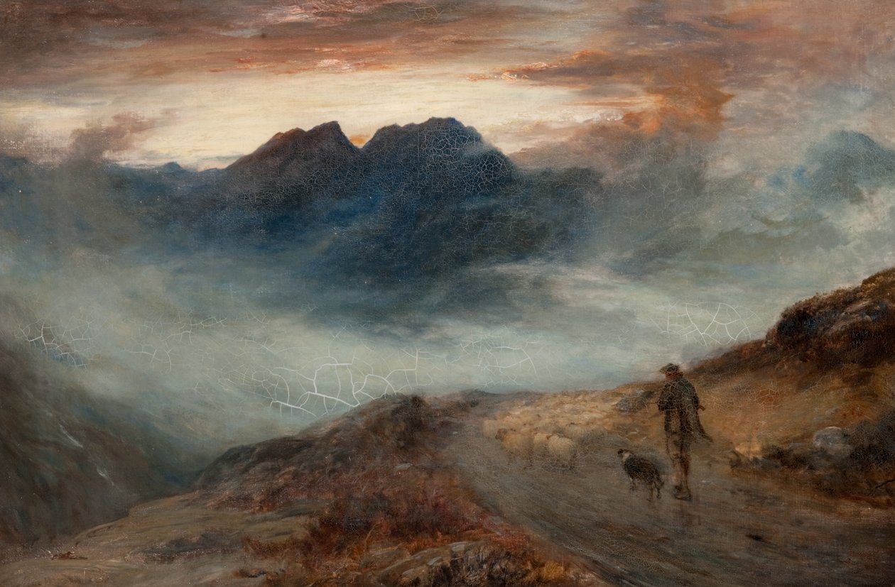 Névoa nas montanhas de John MacWhirter