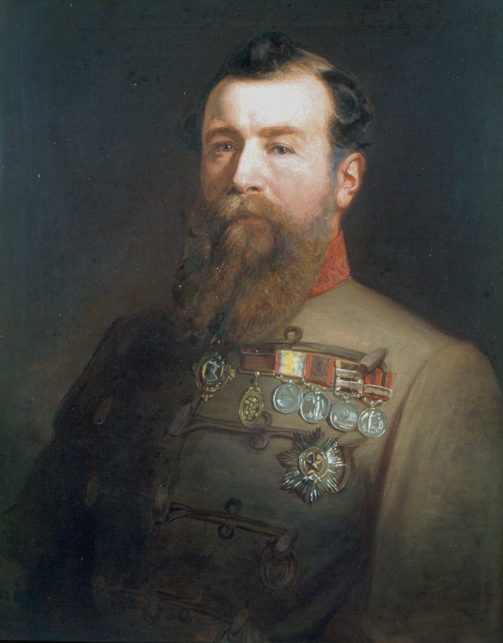 General de Brigada Sir Harry Lumsden CB (1821-96) c.1866 de John Maclaren Barclay