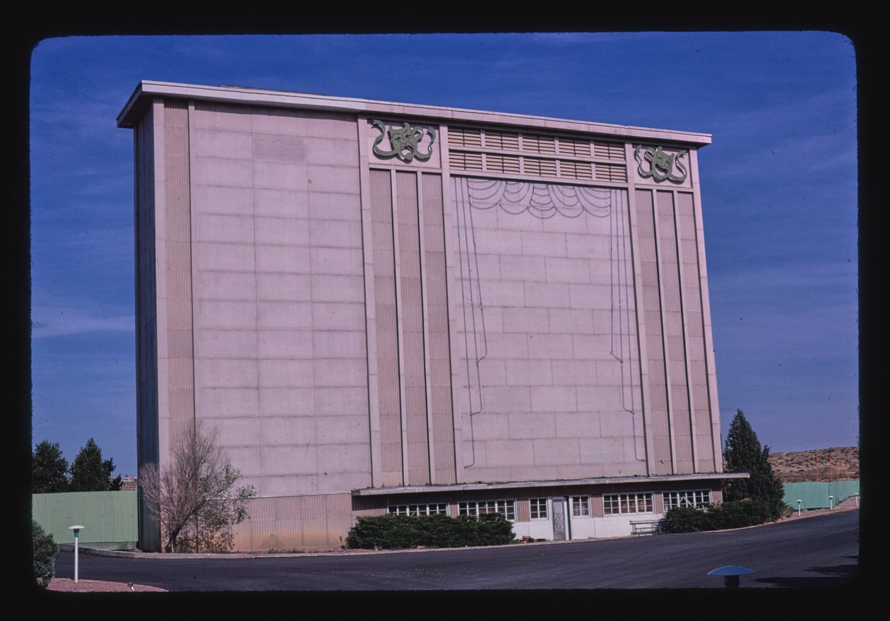 Drive-in Theater, Route 50, Pueblo, Colorado, EUA de John Margolies