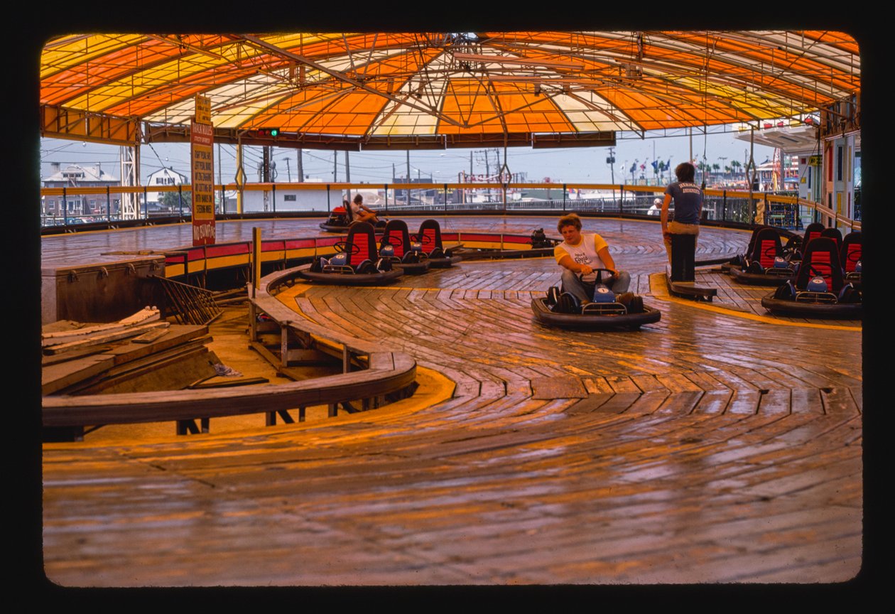 Go-Karts, Point Pleasant, Nova Jersey, EUA de John Margolies