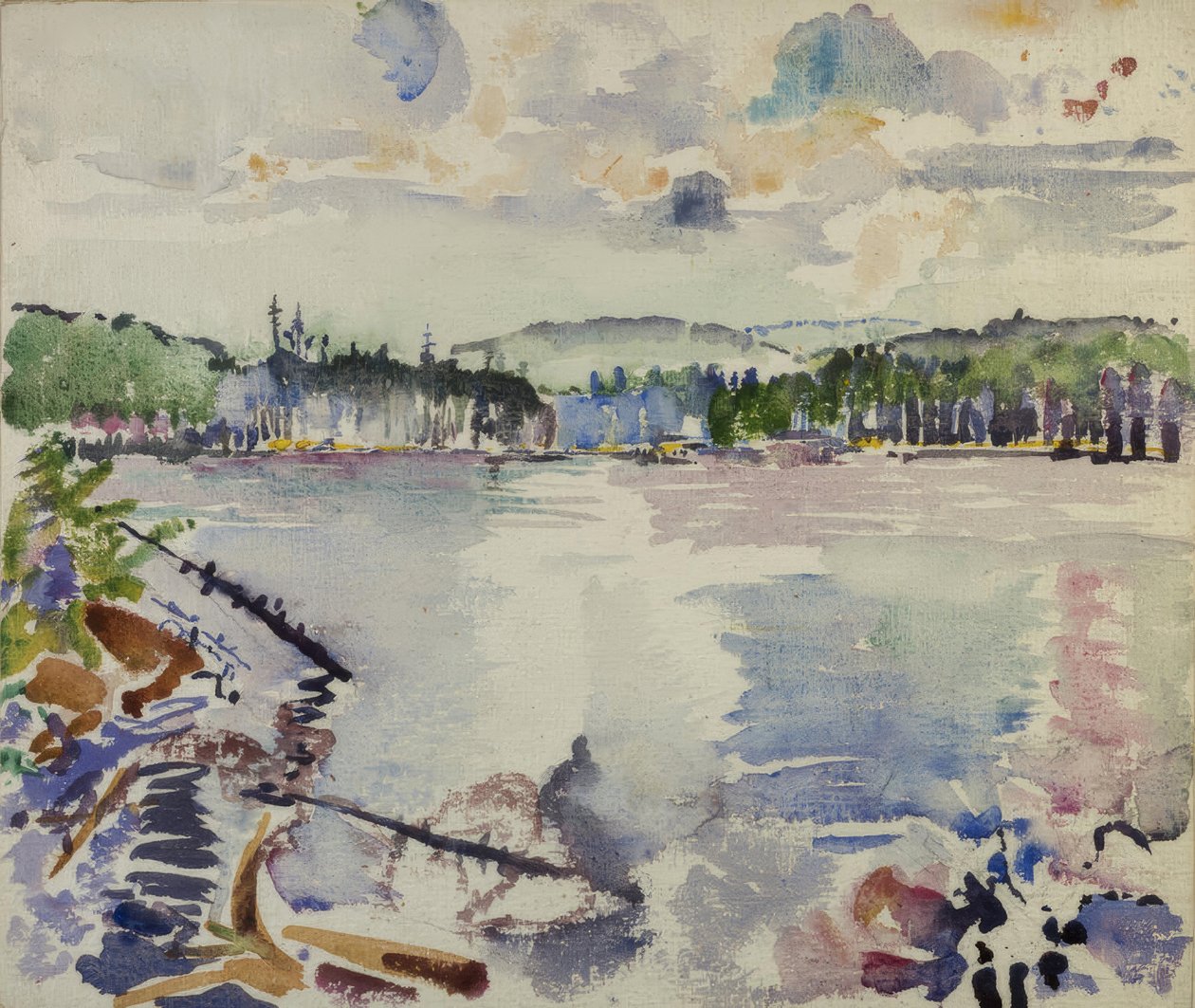 Rio Delaware de John Marin