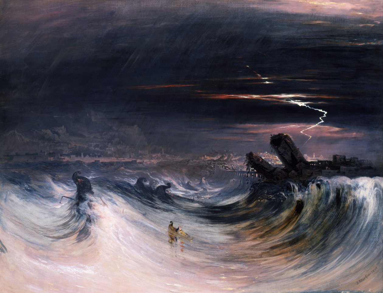 Destruição de Tiro de John Martin