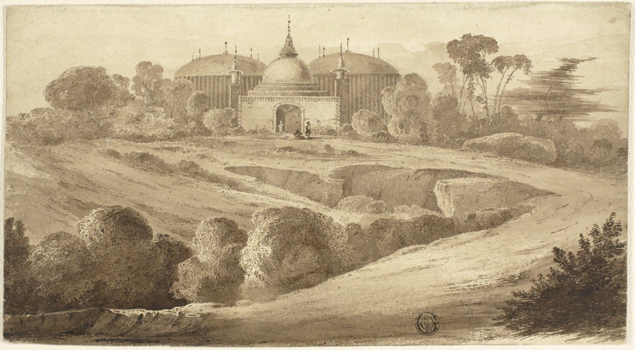 Fantástica paisagem oriental de John Martin