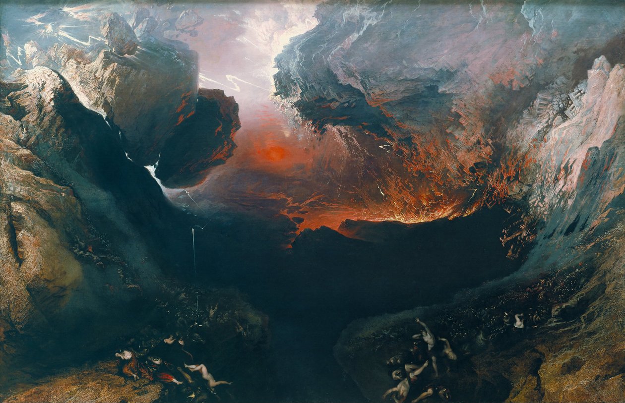 O grande dia da sua ira de John Martin