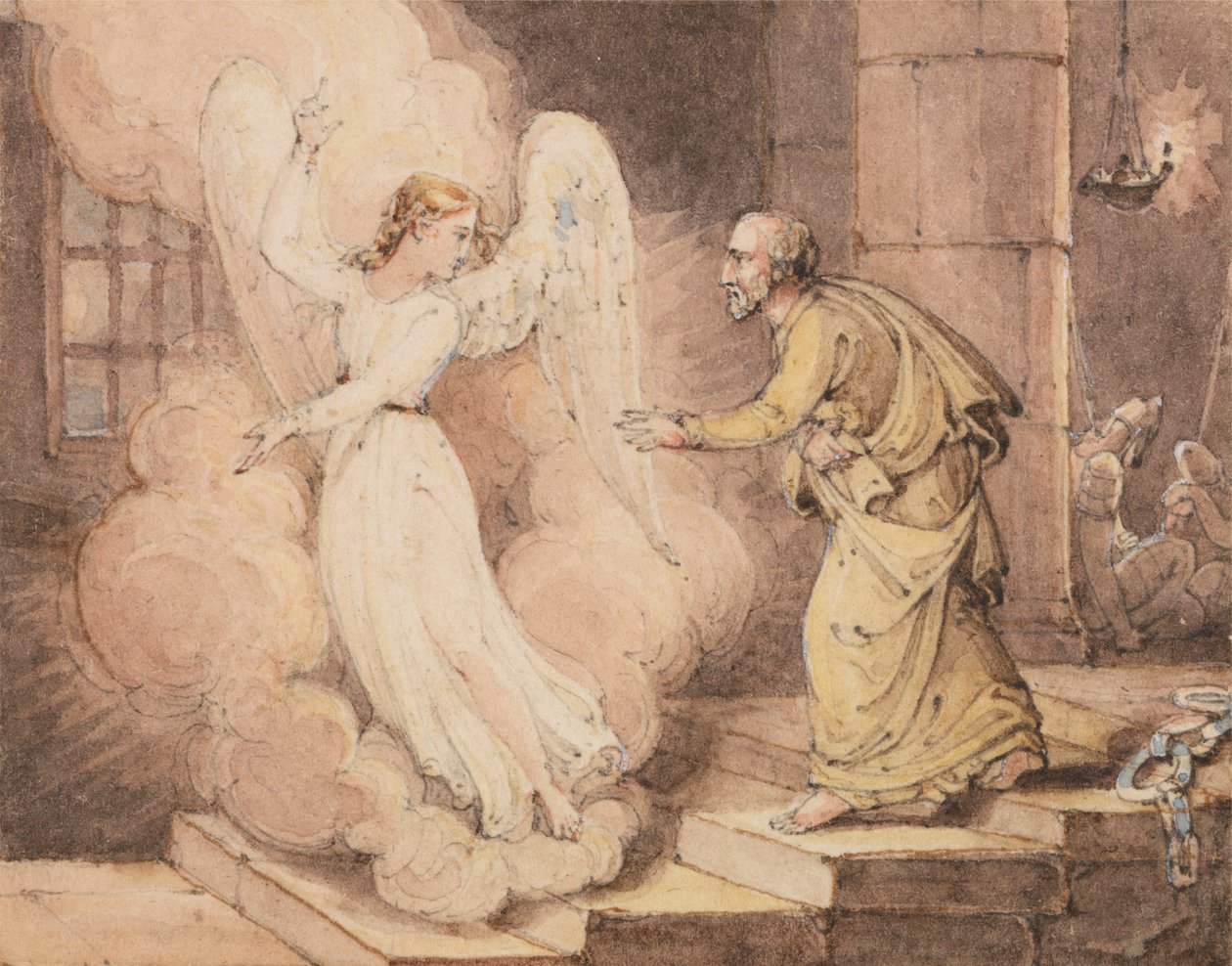 A libertação de São Pedro da Prisão de John Martin