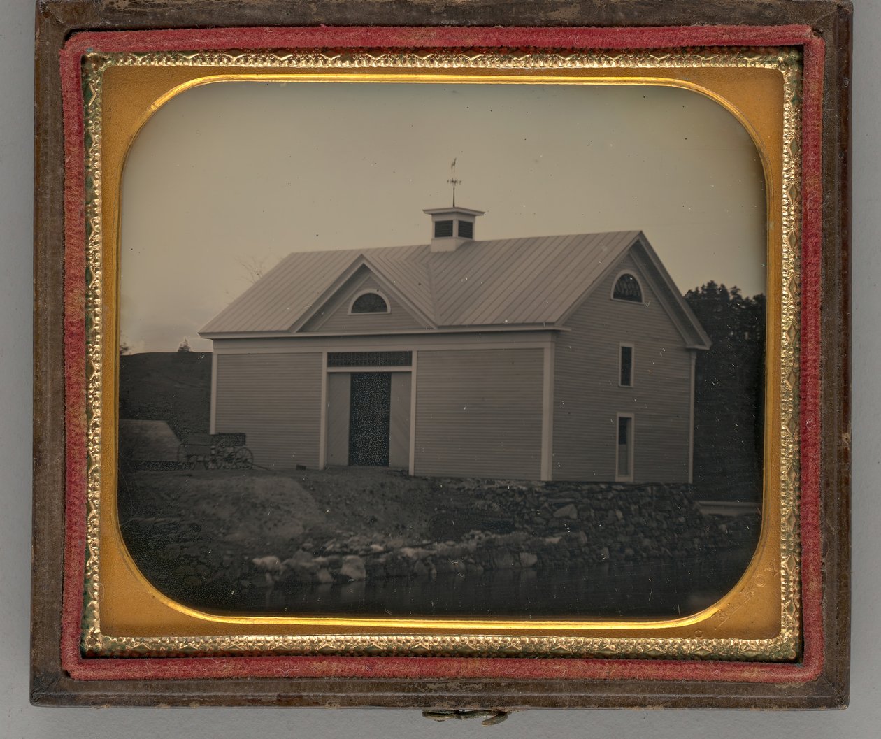 Untitled Barn, 1851. de John McElroy