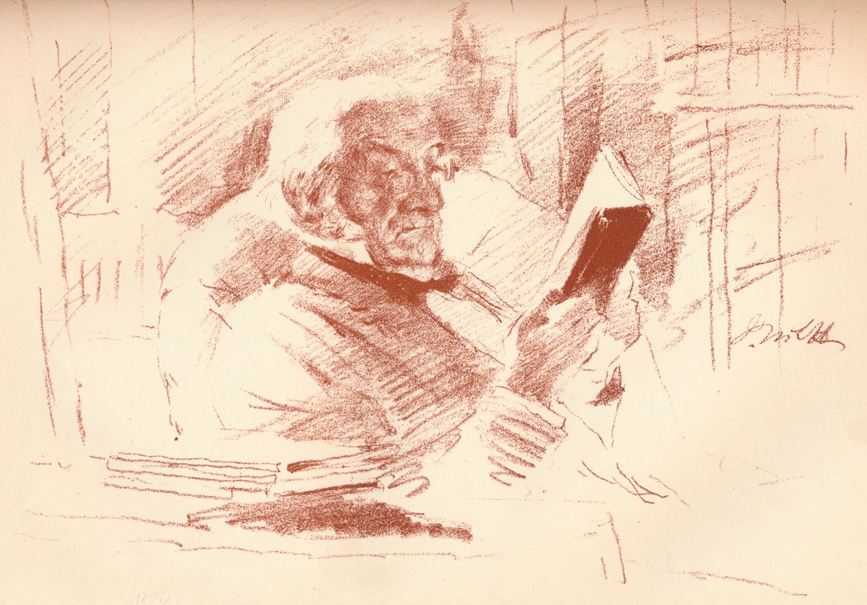 Retrato do Sr. Gladstone, 1896 de John McLure Hamilton