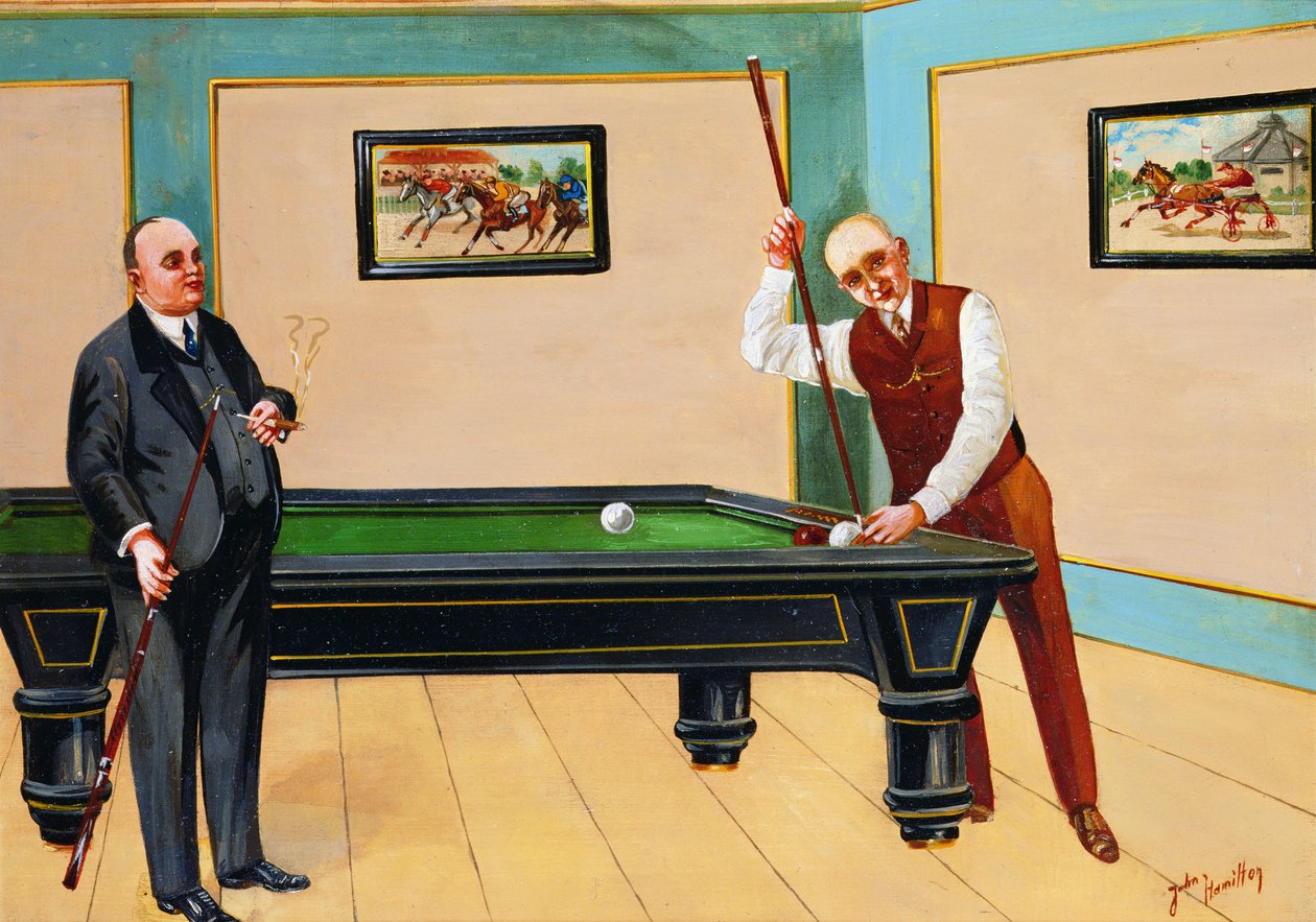 O jogo de bilhar de John McLure Hamilton