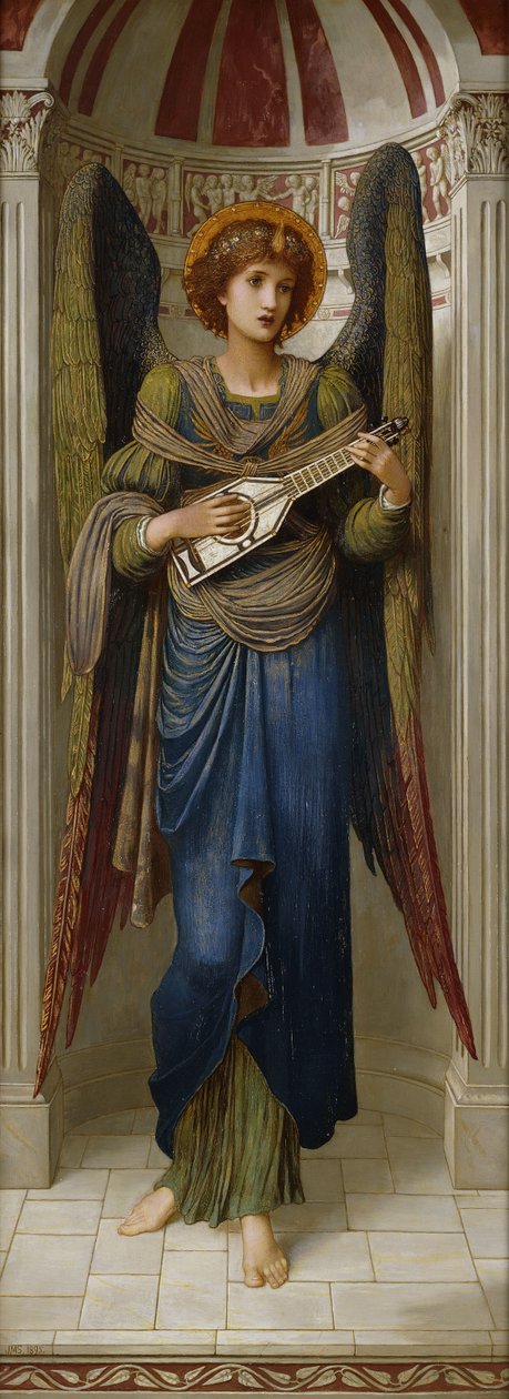 Anjos, 1895 de John Melhuish Strudwick
