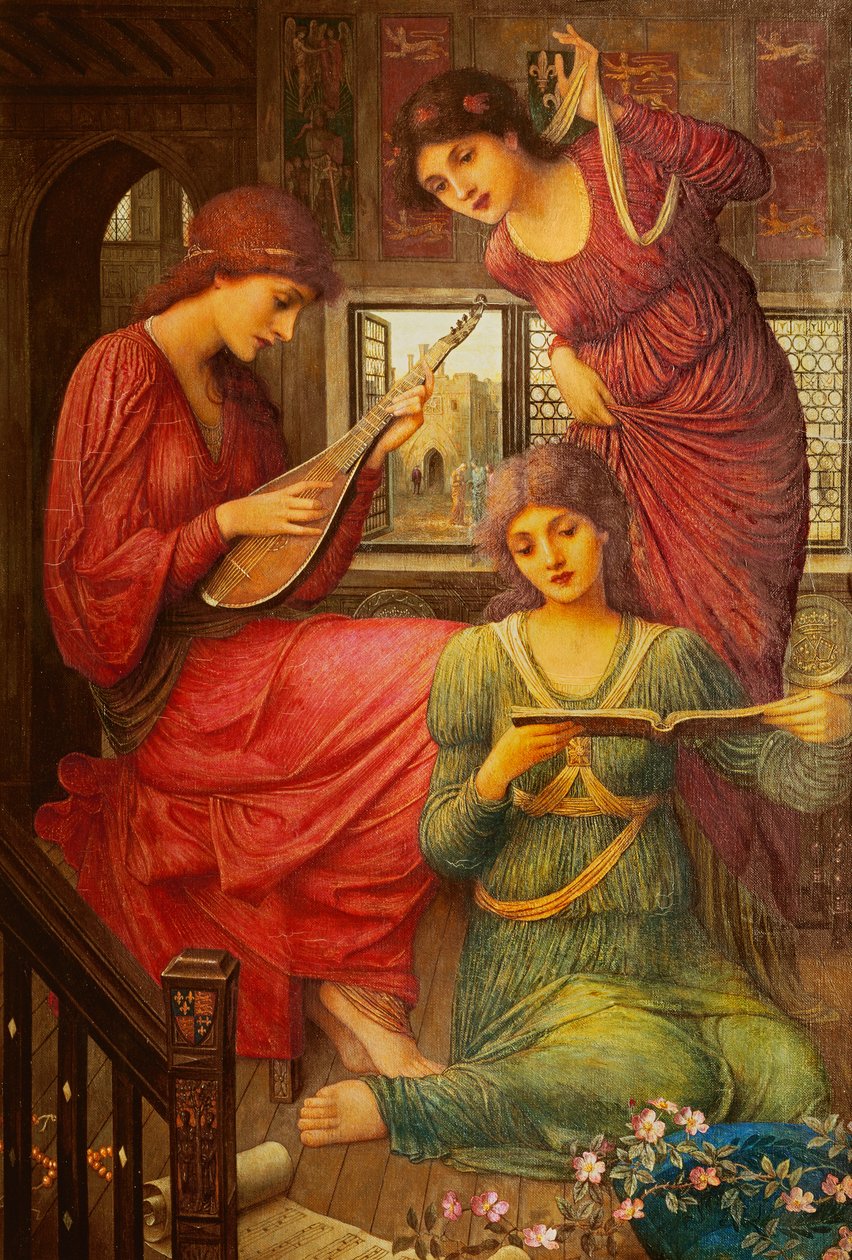 Nos dias dourados, de John Melhuish Strudwick