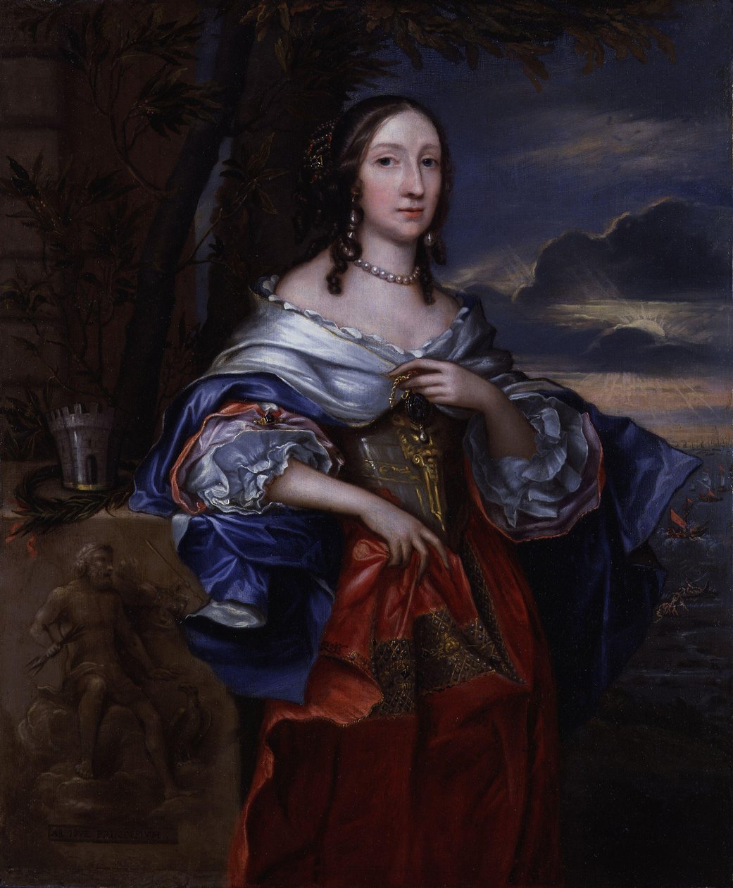 Elizabeth Claypole, nascida Cromwell de John Michael Wright