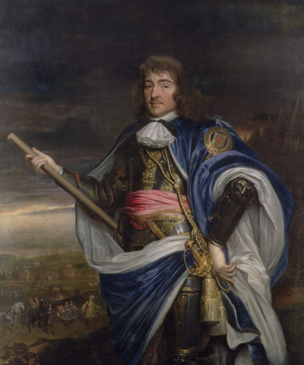 General George Monck, 1º duque de Albemarle (1608-1670), 1668 de John Michael Wright