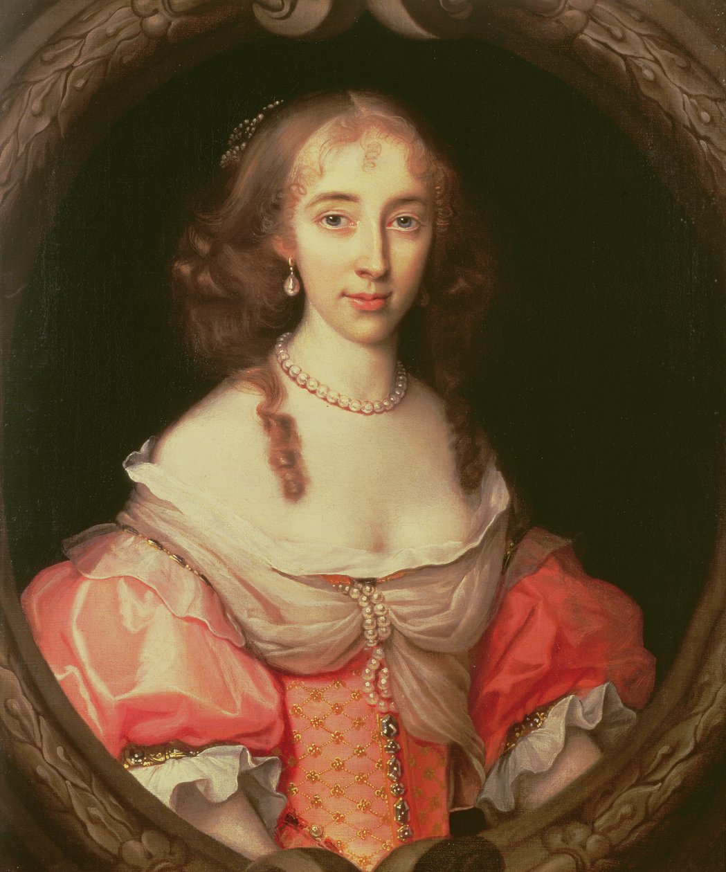 Retrato de Magdalen Aston (óleo sobre tela) de John Michael Wright