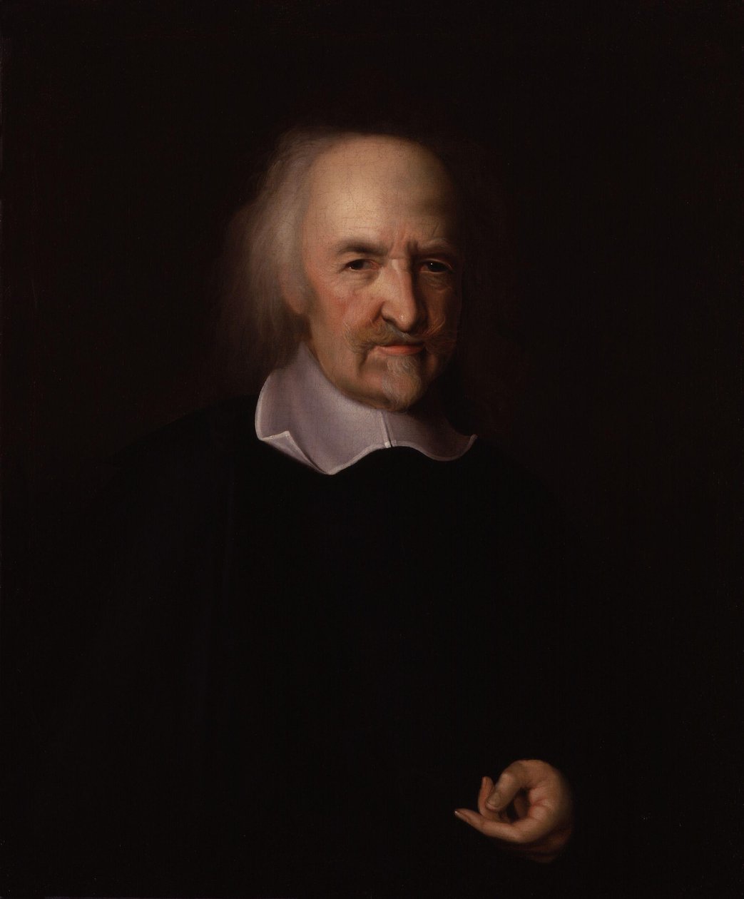 Retrato de Thomas Hobbes, 1669-70 de John Michael Wright