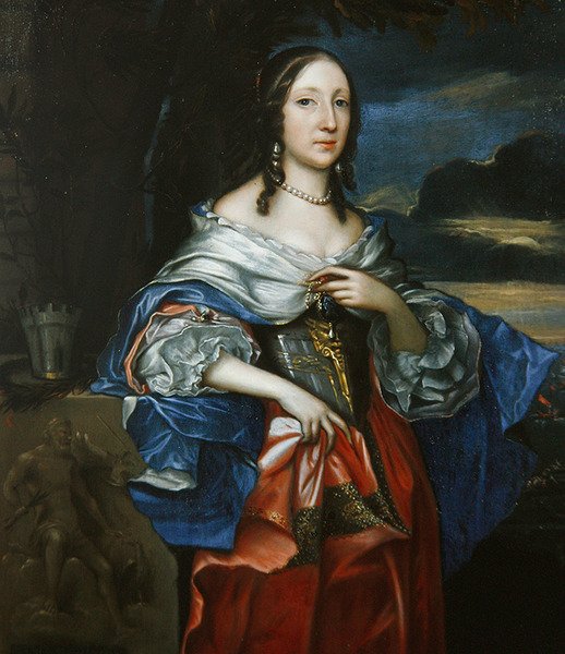 Retrato de uma senhora pensada para ser Elizabeth Claypole de John Michael Wright