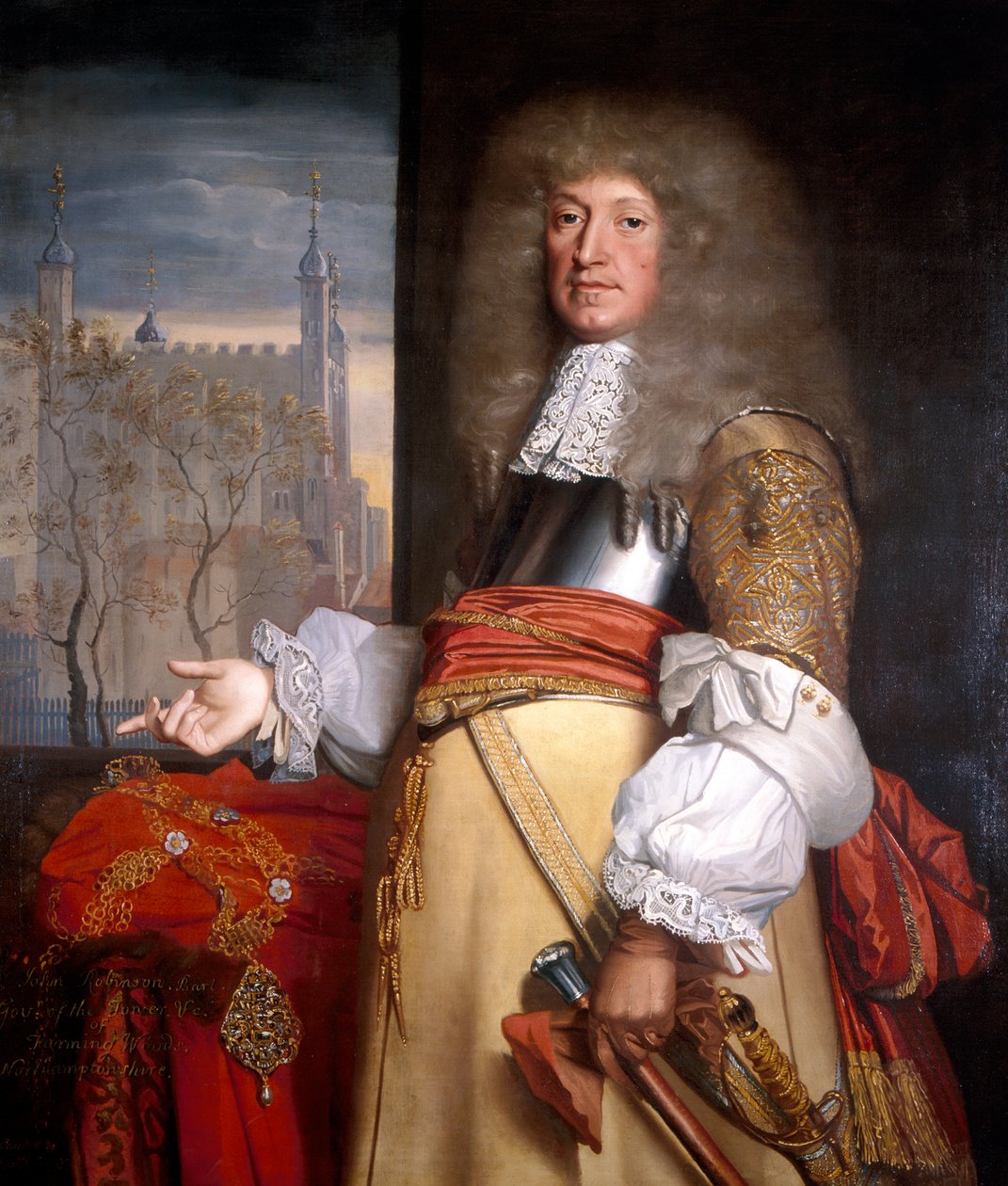 Sir John Robinson, Lord Mayor 1662. de John Michael Wright