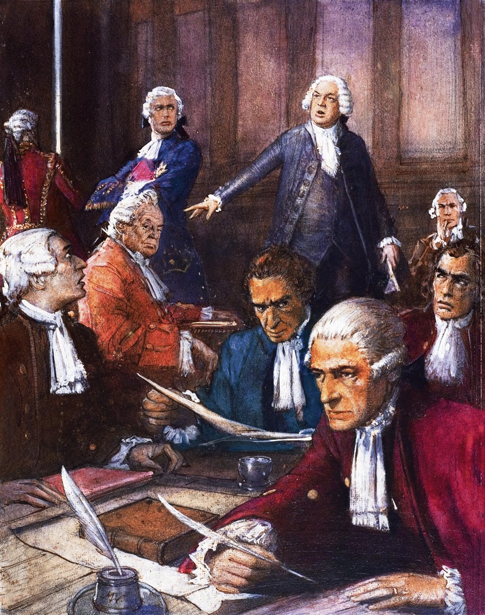A Assembleia Nacional Francesa de John Millar Watt
