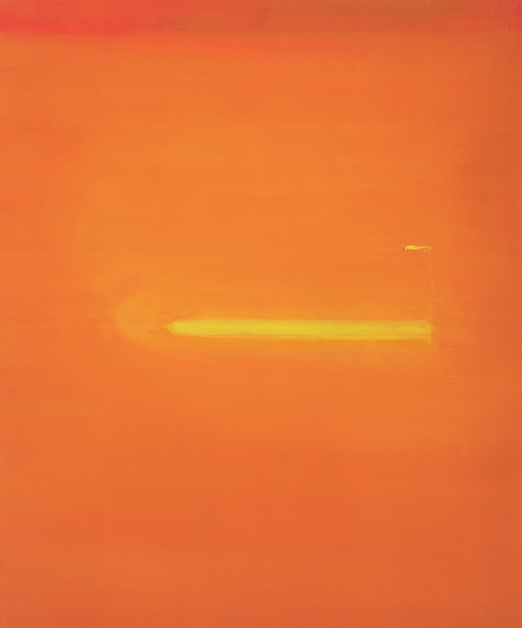 Laranja Interior com Figura, 2000 de John Miller