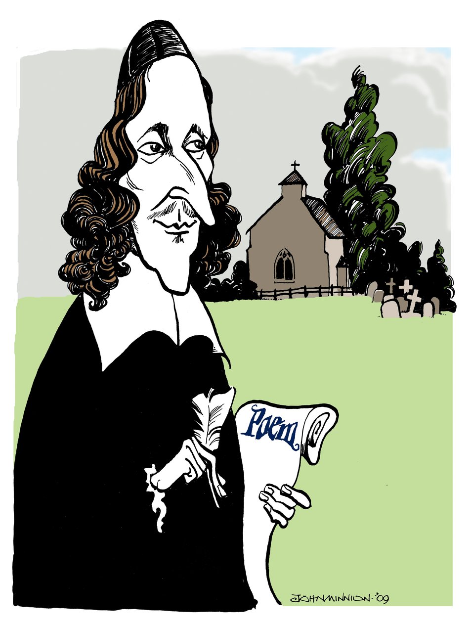 George Herbert - Poeta galês, orador, padre anglicano de John Minnion