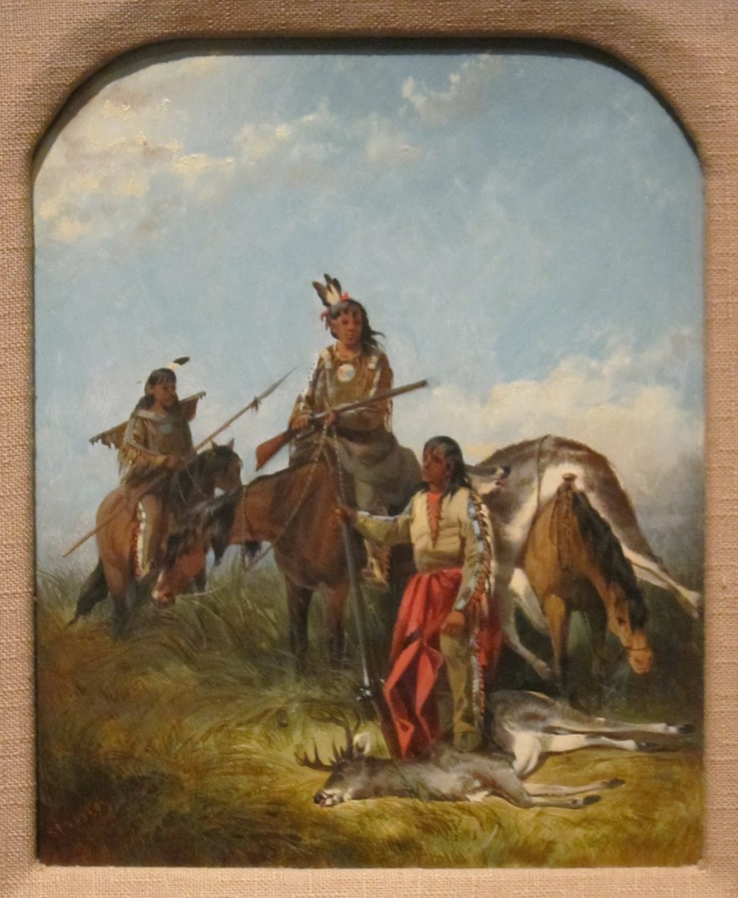 Caça aos índios de John Mix Stanley