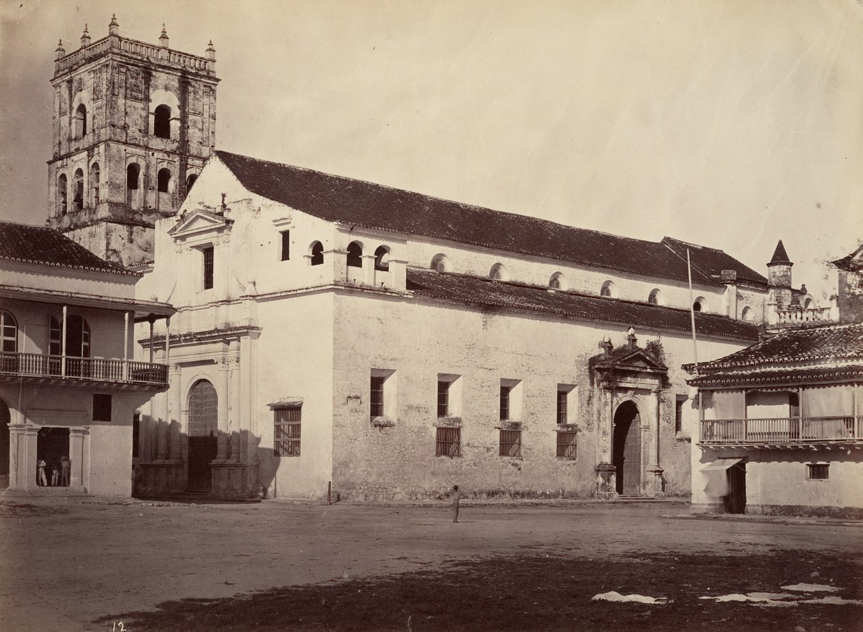 Tropical Scenery, Cathedral, Cartagena, 1871. de John Moran