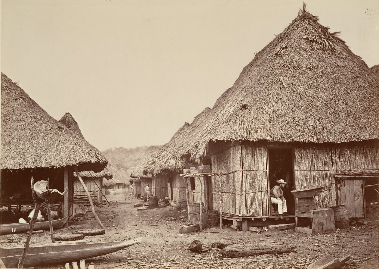 Cenário Tropical, Rua, Chipigana, 1871. de John Moran