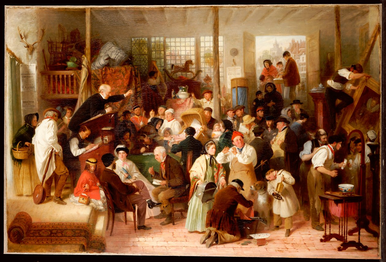 O Leilão, 1863 de John Morgan