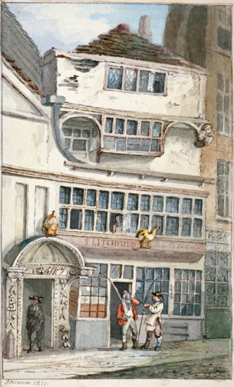 Leadenhall Street, City of London, 1811 de John Nixon