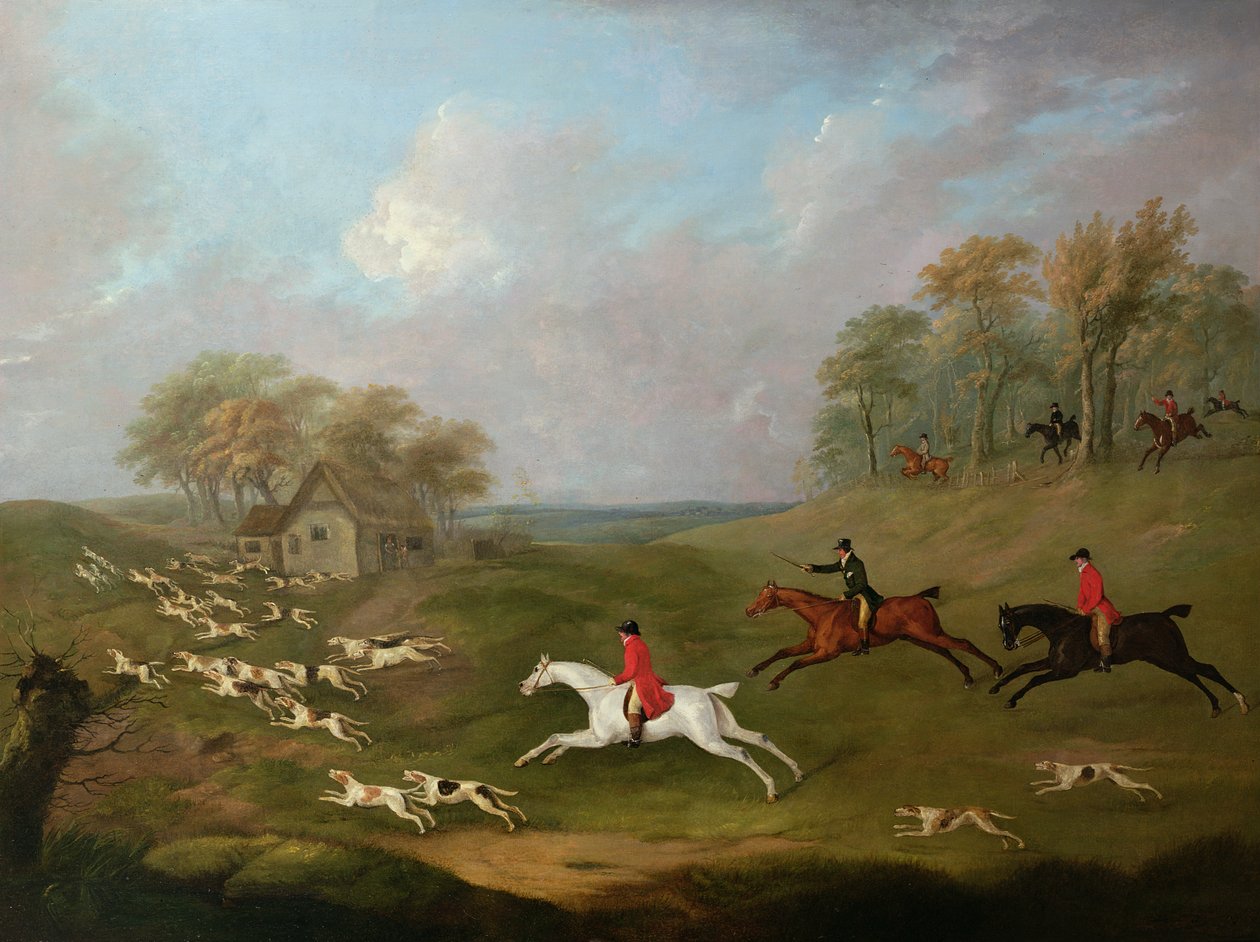 Indo para Covert (óleo sobre tela) de John Nott Sartorius