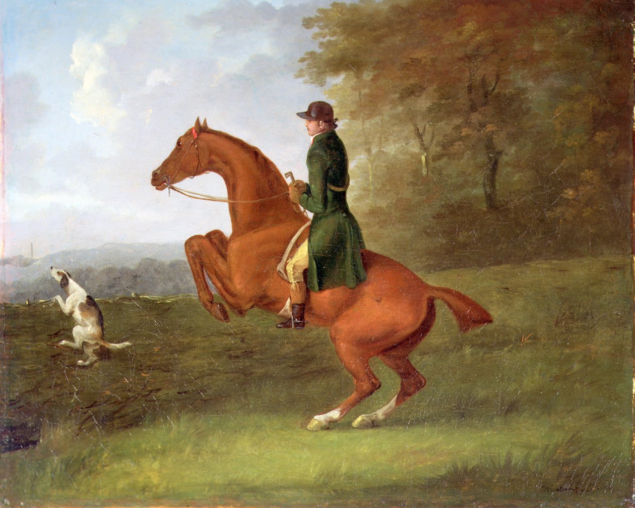 Cena de caça (óleo sobre tela) de John Nott Sartorius
