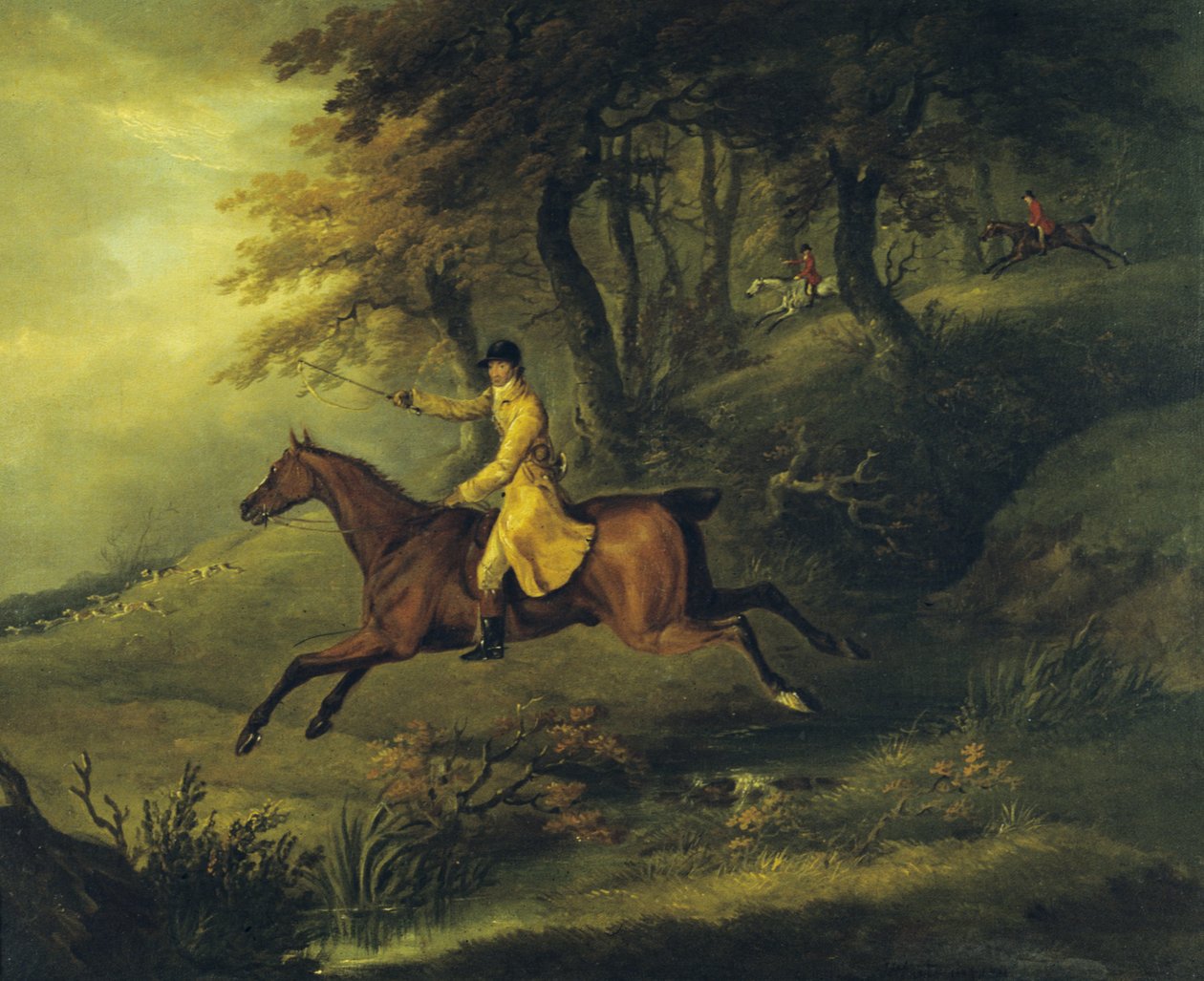 Thomas Oldaker, Huntsman to the Berkeley, na sua Capa de Caçador 