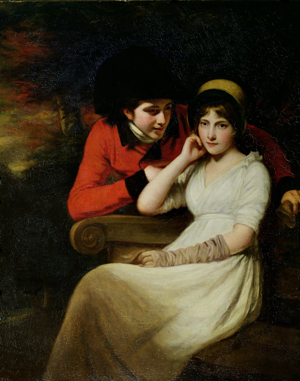 Namoro no Parque, 1797 de John Opie