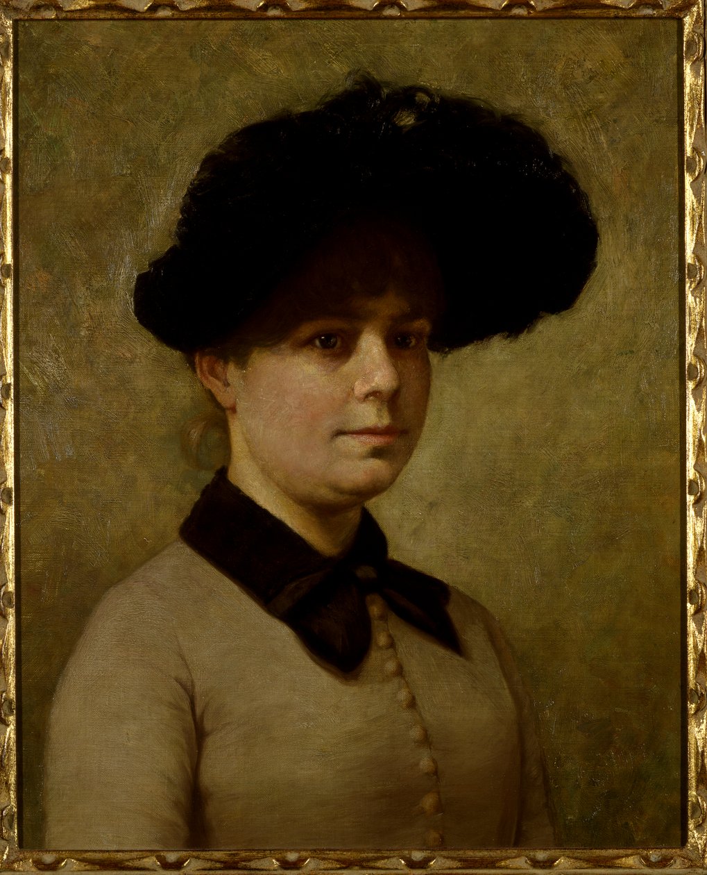 Retrato de Mary Etell Gertrude Walker (óleo sobre tela) de John Otis Adams