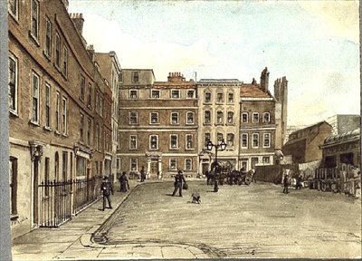 Warwick Square (esboço wc) de John P. Ernslie