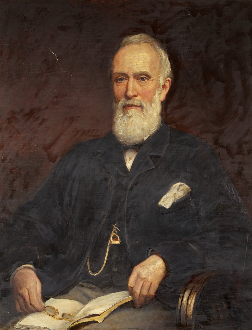 Retrato de William Jerdone Braikenridge (réplica) (óleo sobre tela) de John Parker