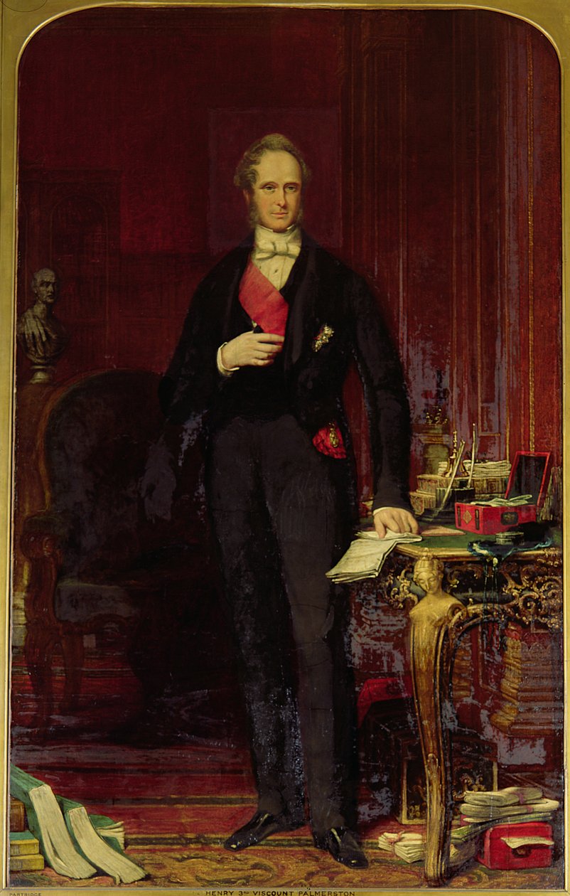 Henry, 3º visconde de Palmerston de John Partridge