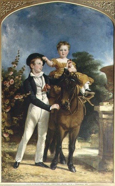 A Família Petre (detalhe) de John Partridge