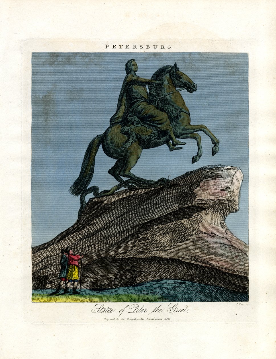 Estátua equestre de Pedro, o Grande de John Pass