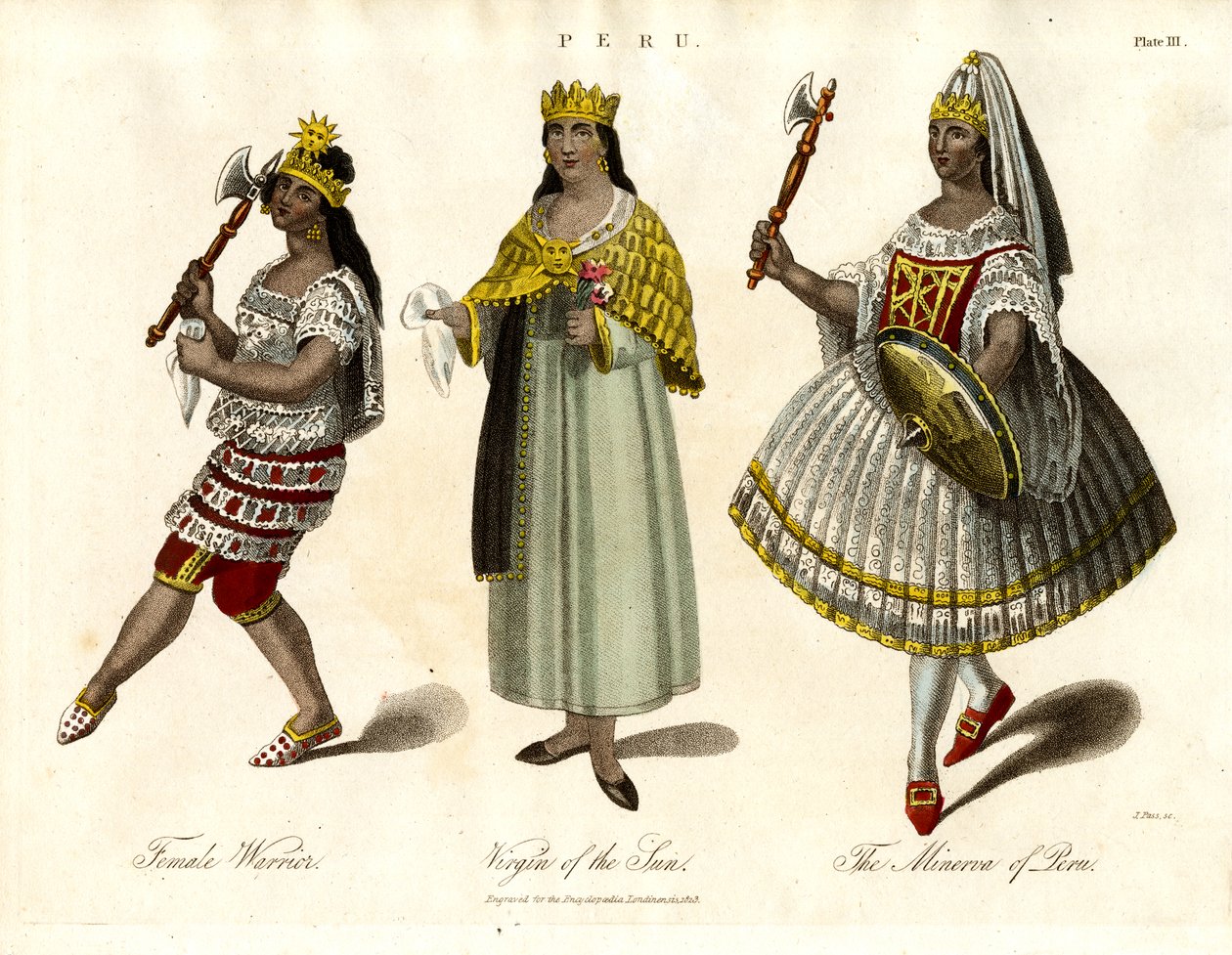 Figuras femininas peruanas de John Pass