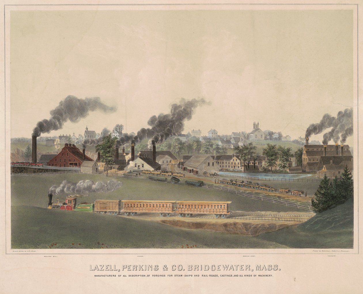Lazell, Perkins & Co., Bridgewater, Massachusetts. de John Perry Newell