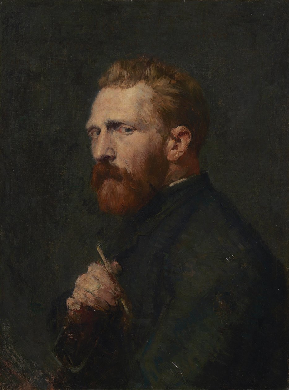 Retrato de Vincent van Gogh de John Peter Russell