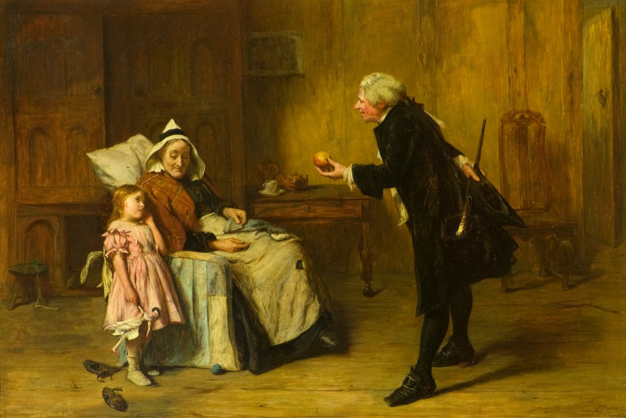 A visita do médico de John Pettie