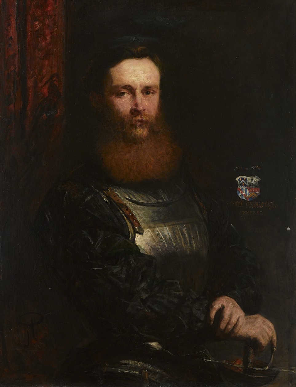 Tenente-General Crealock (óleo sobre tela) de John Phillip